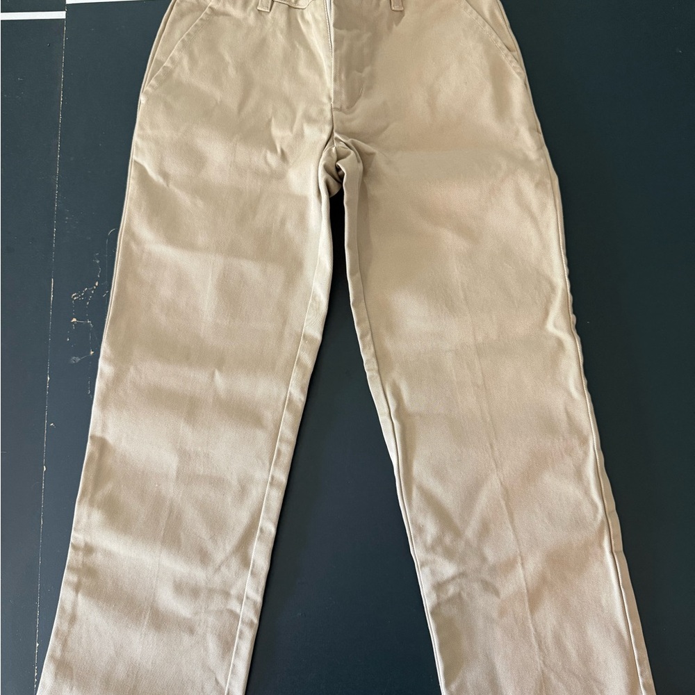 French Toast Tan Casual Pants Classic Fit
